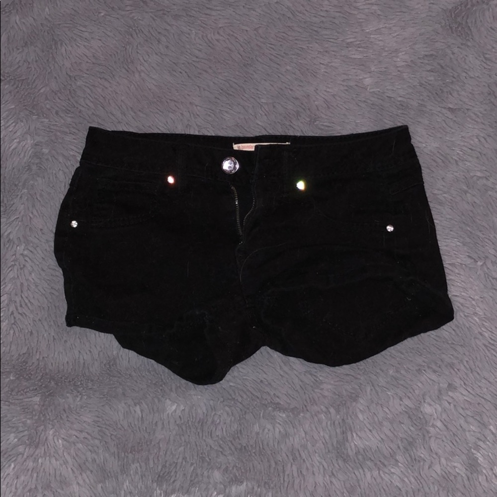 Black shorts